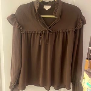 Everly Blouse with Tie